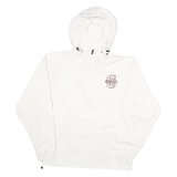 CHAMPION Mens White Charleston Cougars Lightweight Nylon Jacket XS Zip Hooded