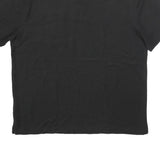 CARHARTT Mens Black Short Sleeve Plain L Polo Shirt Cotton Blend Casual