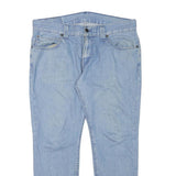 LEVI'S 511 Mens Slim Light Blue Denim W34 L26 Zip Jeans Cotton Blend