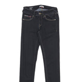 HILFIGER DENIM Womens Jeans Blue Slim Skinny Denim Dark W25 L30 Zip Cotton Blend