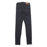 HILFIGER DENIM Womens Jeans Blue Slim Skinny Denim Dark W25 L30 Zip Cotton Blend