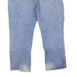 DICKIES Mens Regular Fit Blue Denim Straight Cotton Blend Jeans W38 L28 Workwear