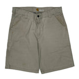 Carhartt Carpenter Shorts - 34W 10L Gray Cotton
