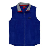 Age 12 Patagonia Fleece Vest - Large Blue Polyester