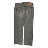 501 Levis Jeans - 34W 30L Grey Cotton