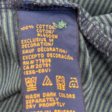 Vintage Tommy Hilfiger Striped Polo Shirt - XL Green Cotton