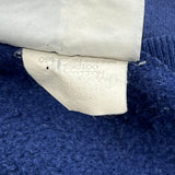90S Blank Made In USA Sturdy Sweats Sweatshirt - Large Blue Cotton