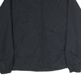COLUMBIA Mens Black Jacket L Polyester Plain Zip Outdoor Lightweight Sportswear