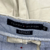 Tommy Hilfiger Chino Shorts - 32W 10L Beige Cotton