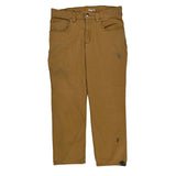 Carhartt Carpenter Trousers - 32W 28L Brown Cotton