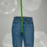 501 Levis Jeans - 26W UK 6 Blue Cotton