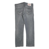 LEVI'S Mens Regular Fit Blue Denim Jeans W32 L30 Zip Cotton Blend Classic