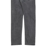 CALVIN KLEIN JEANS Mens Slim Grey Denim W30 L32 Cotton Blend Zip Comfortable