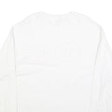 CHAMPION Mens White University Of The Pacific Graphic T-Shirt XL Long Sleeve