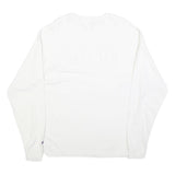 CHAMPION Mens White University Of The Pacific Graphic T-Shirt XL Long Sleeve