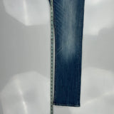 Buffalo Slim Jeans - 30W 32L Blue Cotton