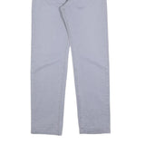 LEE COOPER Mens Regular Fit Grey Cotton Blend Trousers W30 L34 Zip Casual