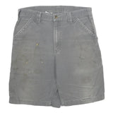 CARHARTT Mens Grey Cotton Casual Shorts L W34 Workwear Pockets Durable