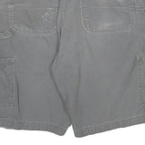 CARHARTT Mens Grey Cotton Casual Shorts L W34 Workwear Pockets Durable