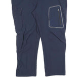 HAKRO Mens Polyester Blend Navy Regular Zip Trousers W38 L27 Outdoor Workwear