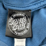 Santa Cruz T-Shirt - XL Blue Cotton