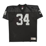Raiders Reebok Football Football Jersey - 2XL Black Nylon