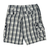 Lee Cargo Shorts - 34W 11L Grey Cotton