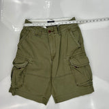 Polo By Ralph Lauren Cargo Shorts - 30W 10L Green Cotton