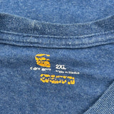 Carhartt T-Shirt - 2XL Blue Cotton