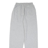 CHAMPION Mens Joggers Grey & Blue Regular Straight M W26 L32 Cotton Blend Logo