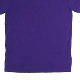 POLO RALPH LAUREN Mens Purple Short Sleeve Plain Polo Shirt L Cotton Classic