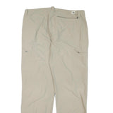 THE NORTH FACE Mens Beige Polyester Blend Regular Fit Straight Leg Trousers W36