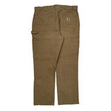 Carhartt Carpenter Pants - No Sizew 34L Brown Cotton