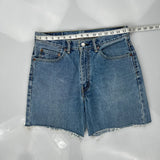 Levis Denim Shorts - 32W 8L Blue Cotton
