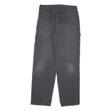 DICKIES Mens Jeans Black Regular Straight Denim Medium W30 L30 Workwear Pants