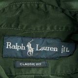 Ralph Lauren Shirt - Large Green Cotton