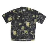 DAVID CAREY Mens Black Sonoma Valley Wine Trail Cotton Shirt 2XL