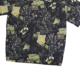 DAVID CAREY Mens Black Sonoma Valley Wine Trail Cotton Shirt 2XL