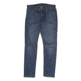LEVI'S 512 Mens Regular Jeans Blue Denim W33 L34 Classic Zip Cotton