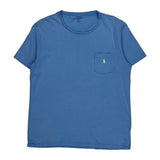 Polo By Ralph Lauren T-Shirt - Large Blue Cotton