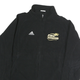 ADIDAS Mens Black PNC Activities Zip Jacket S Polyester Sports Logo