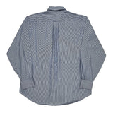 Tommy Hilfiger Striped Shirt - Large Blue Cotton