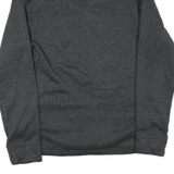 LEVI'S Mens Grey Shawl Collar Zip Jacket L Polyester Blend Plain Casual Winter