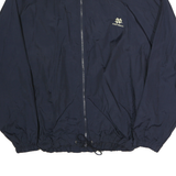 CHAMPION Mens Navy Blue Football Track Jacket XL Polyester Zip