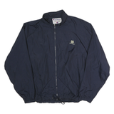 CHAMPION Mens Navy Blue Football Track Jacket XL Polyester Zip