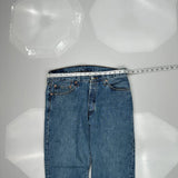 Levis 501 Jeans - 32W 30L Blue Cotton