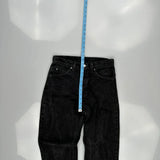 Levis 550 Jeans - 28W 30L Black Denim