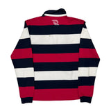 Qissn Struddys Striped Rugby Shirt - Large Multicoloured Cotton
