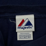 Chicago Cubs Majestic Mlb T-Shirt - XL Navy Cotton
