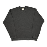 Blank Hanes Sweatshirt - Medium Grey Cotton Blend